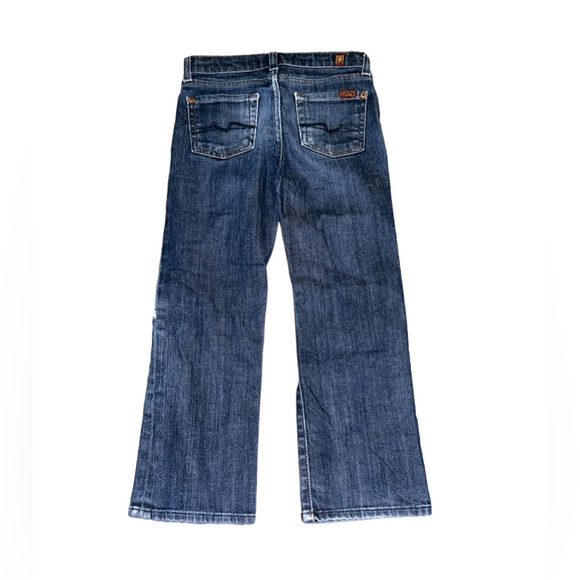 Kids 7 For All Mankind relaxed distressed jeans 6 - Picture 2 of 5
